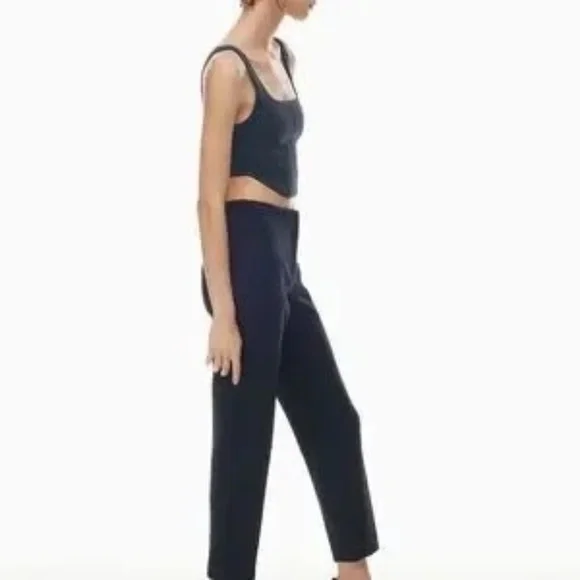 Babaton Sculpt Knit Bustier Tank black 45794 - Picture 2 of 11